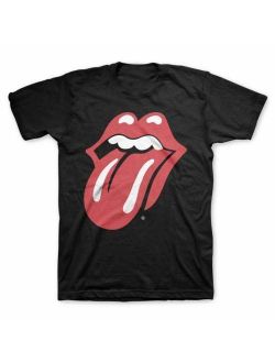 Bravado Men's Cotton Short Sleeve  Rolling Stones-Classic Tongue T-Shirt