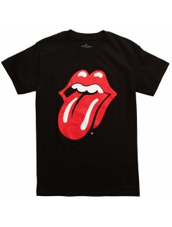 Bravado Men's Cotton Short Sleeve  Rolling Stones-Classic Tongue T-Shirt