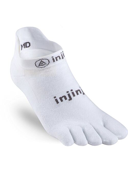 Injinji Men's Run Original Weight No Show Toesocks