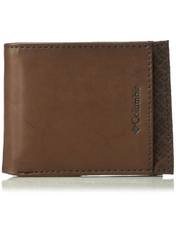 Men's RFID Security Blocking Extra-Capacity Slimfold Wallet