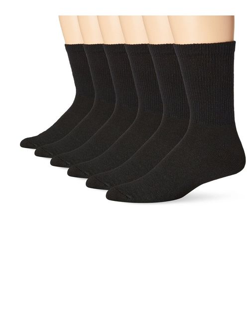 Dress Socks for Men- 5 Pack Mens Argyle Black or Solid Premium Cotton- Mid Calf