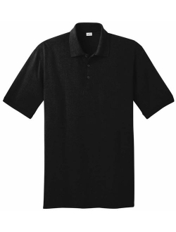 Joe's USA Men's Tall Polo Shirt in 21 Colors. Tall Sizes: LT-4XLT