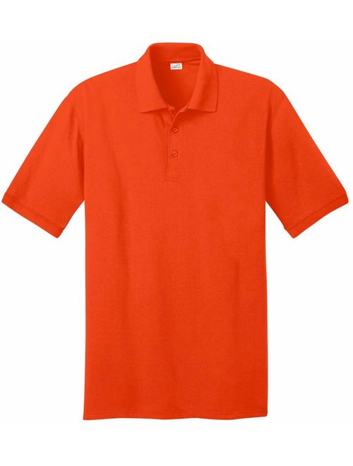 Joe's USA Men's Tall Polo Shirt in 21 Colors. Tall Sizes: LT-4XLT