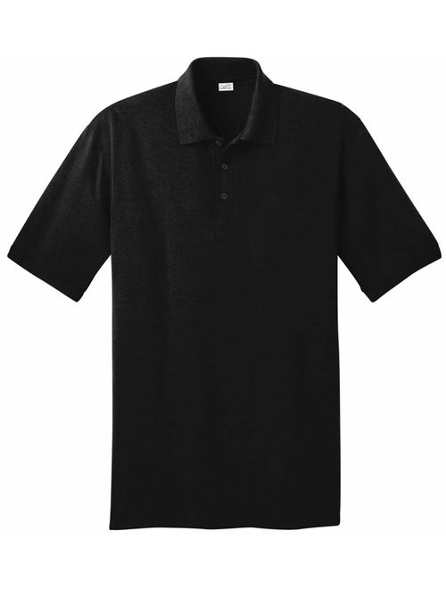 Joe's USA Men's Tall Polo Shirt in 21 Colors. Tall Sizes: LT-4XLT