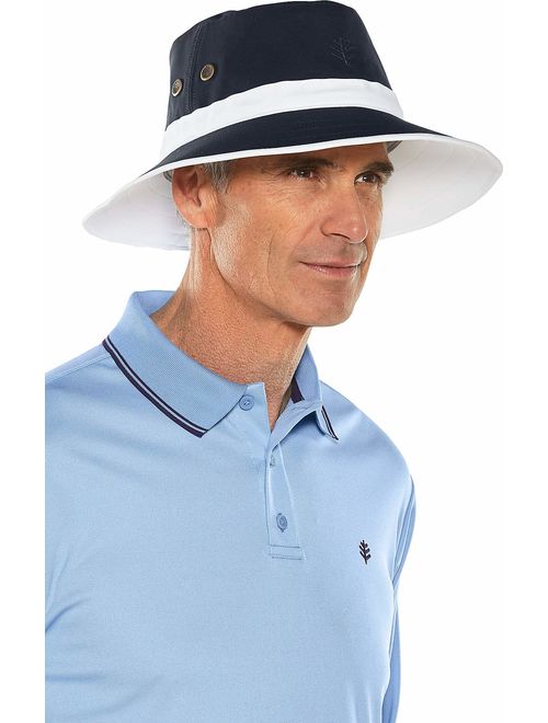 Coolibar UPF 50+ Men's Women's Matchplay Golf Hat - Sun Protective