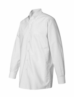 Long Sleeve Button Down Pinpoint Shirt