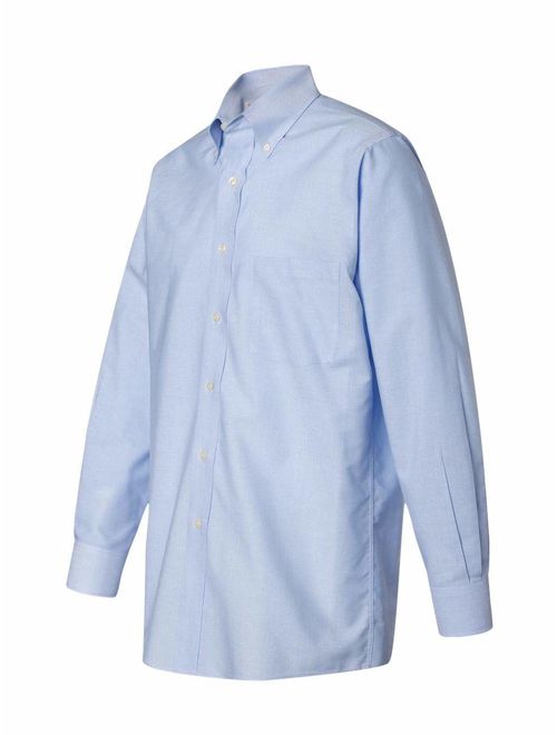 Van Heusen Long Sleeve Button Down Pinpoint Shirt