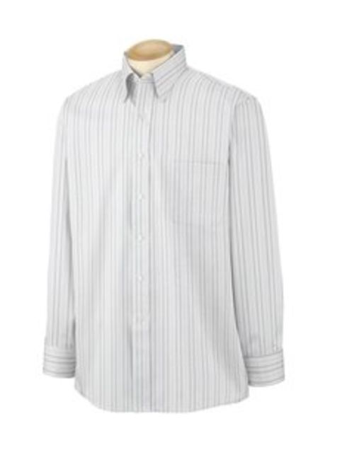 Van Heusen Long Sleeve Button Down Pinpoint Shirt