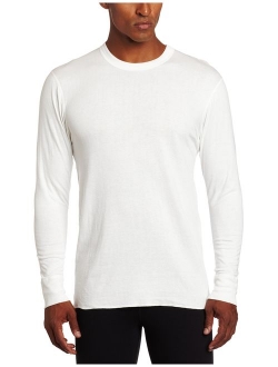 Duofold Men's Solid Long Sleeve Mid Weight Wicking Crew Neck Top