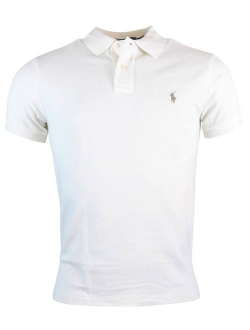 Mens Custom Fit Mesh Polo Shirt