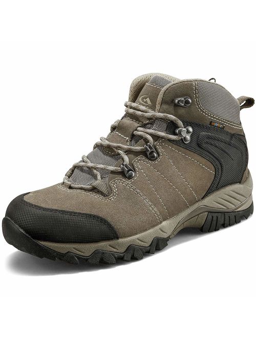 Clorts Waterproof Men's Hiking Boots Outdoor Lightweight Work Shoes Backpacking Trekking Trails