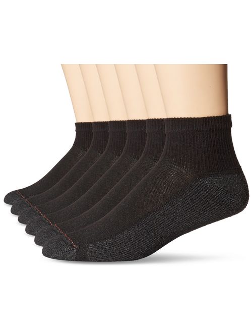 Hanes Men's ComfortBlend Ankle Socks, 6-Pack