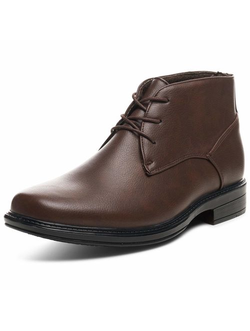 Alpine Swiss Mens Leather Lined Dressy Ankle Boots