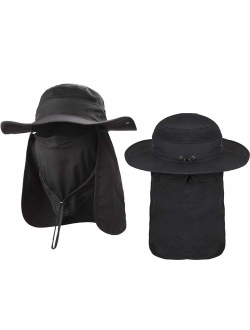 The Friendly Swede Sun Hat 2-Pack - Fishing Boonie Hat for Safari and Summer