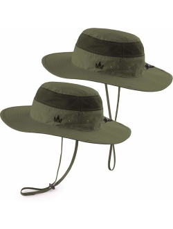 The Friendly Swede Sun Hat 2-Pack - Fishing Boonie Hat for Safari and Summer