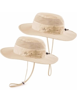 The Friendly Swede Sun Hat 2-Pack - Fishing Boonie Hat for Safari and Summer