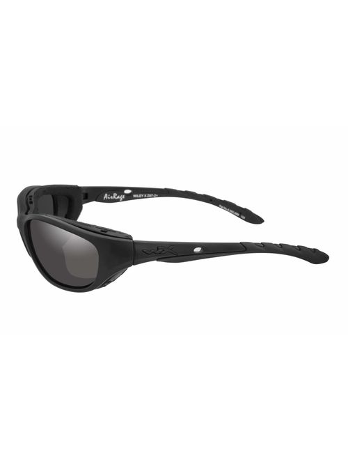 Wiley X Airrage Sunglasses, Smoke Grey, Matte Black