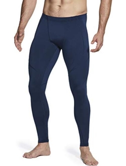 TSLA Men's (Pack of 1, 2) Thermal Wintergear Compression Baselayer Pants Leggings Tights