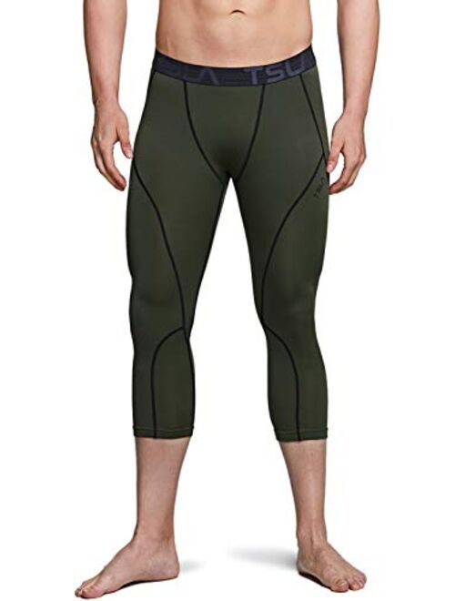 TSLA Men's (Pack of 1, 2) Thermal Wintergear Compression Baselayer Pants Leggings Tights