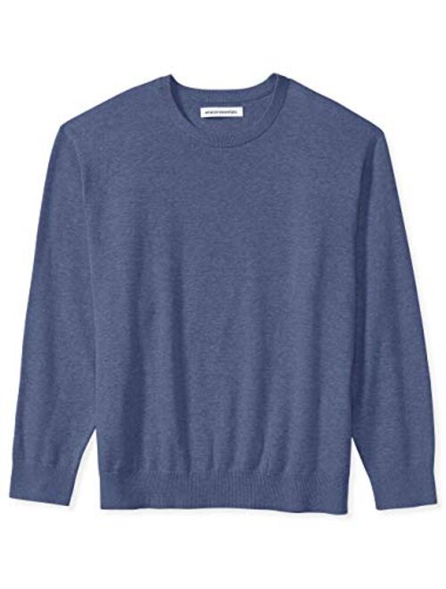 Amazon Essentials Men's Big and Tall Crewneck Sweater fit by DXL