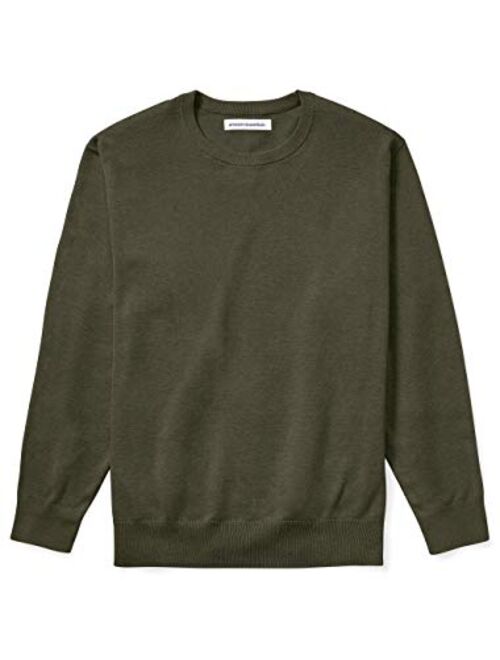 Amazon Essentials Men's Big and Tall Crewneck Sweater fit by DXL