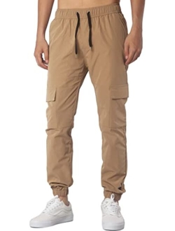 ITALY MORN Men's Stretch Chino Casual Pants