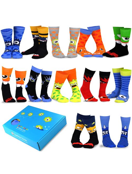 TeeHee Special (Holiday) 12-Pairs Socks with Gift Box.