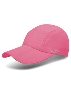 Unisex Foldable UPF 50+ Sun Protection Quick Dry Baseball Cap Portable Hats