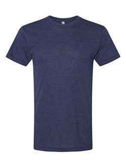 American Apparel Men's Short Sleeve Crew Neck Track T- Shirt