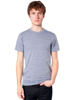 American Apparel Men's Short Sleeve Crew Neck Track T- Shirt