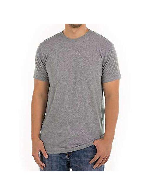 American Apparel Men's Short Sleeve Crew Neck Track T- Shirt