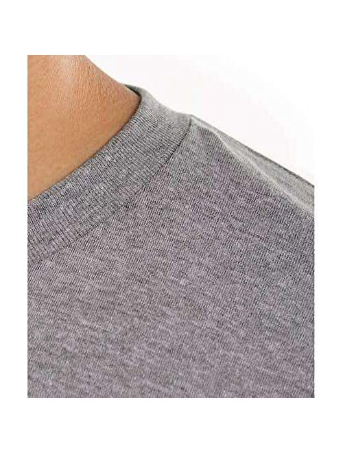 American Apparel Men's Short Sleeve Crew Neck Track T- Shirt