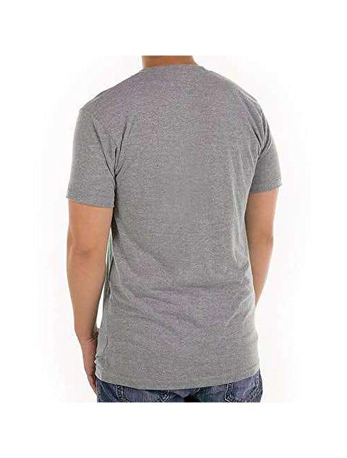 American Apparel Men's Short Sleeve Crew Neck Track T- Shirt