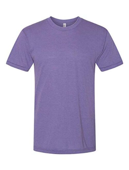 American Apparel Men's Short Sleeve Crew Neck Track T- Shirt