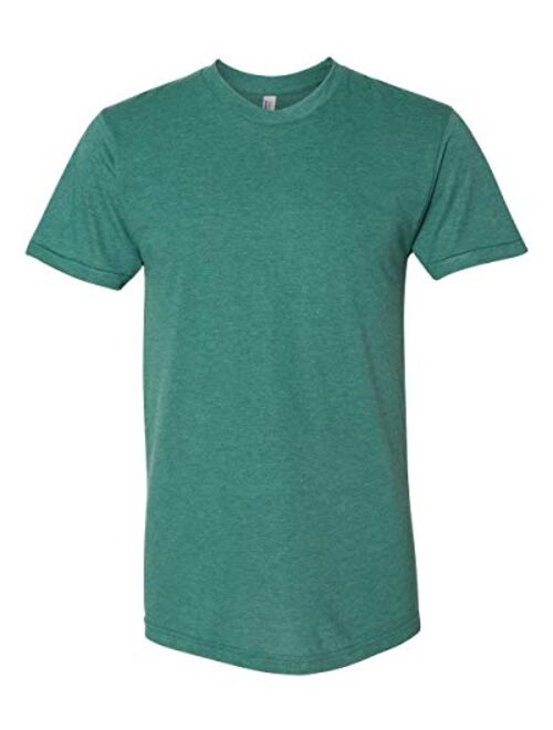 American Apparel Men's Short Sleeve Crew Neck Track T- Shirt