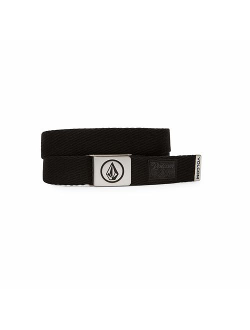 Volcom Men's Polyester Adjustable Circle Web Belt