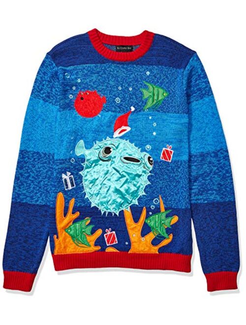 Blizzard Bay Men's Ugly Christmas Sweater Sea Creatures