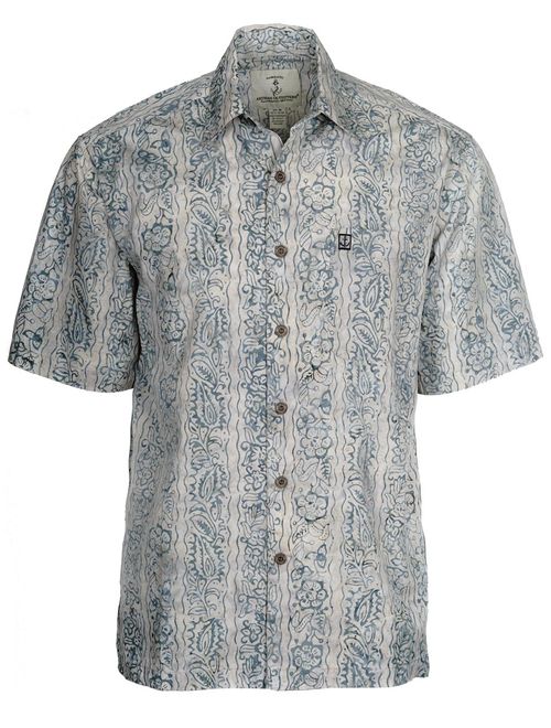 Artisan Outfitters Mens Riptide Batik Cotton Shirt