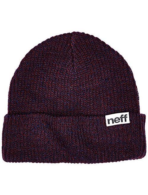 Neff Heather Fold Cuffed Beanie Unisex Best Soft Winter Hat Cap