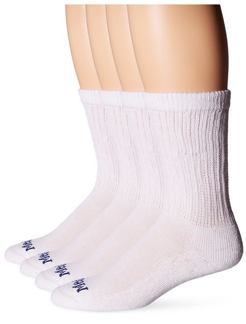 MediPEDS Men's 4 Pack Diabetic Crew Socks