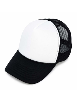 Youth Mesh Trucker Cap - Adjustable Hat (S, M Sizes)