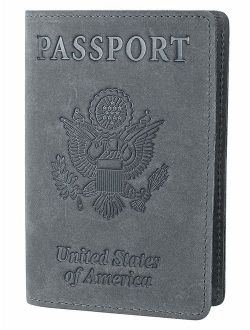 RFID Blocking Passport Holder Travel Wallet Cover