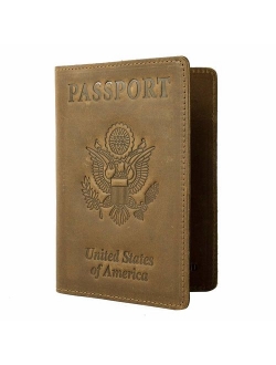 RFID Blocking Passport Holder Travel Wallet Cover