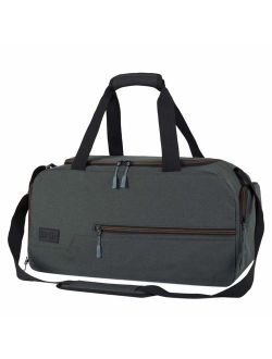 MarsBro Water Resistant Sports Gym Travel Weekender Duffel Bag with Shoe Compartment