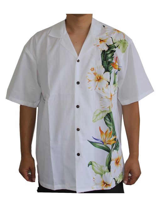 Hawaiian Men's Bird of Paradise Shirt