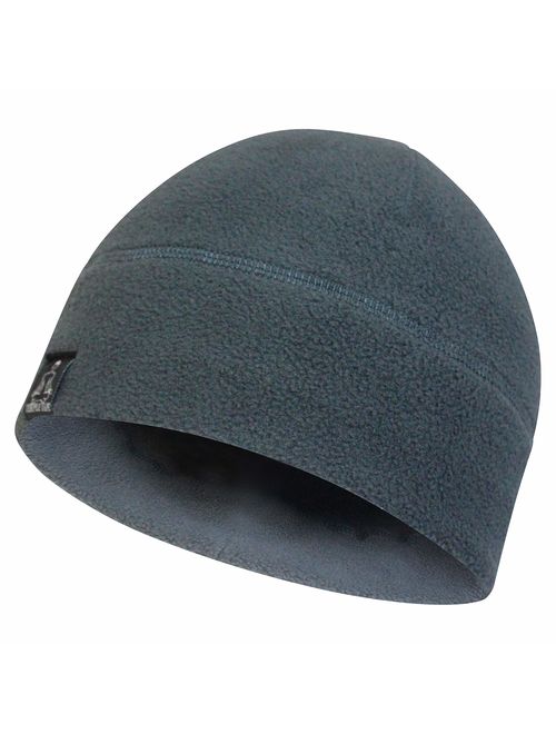 Temple Tape Tactical Fleece Watch Cap Beanie - Skull Cap Fleece Hat - Mens & Women