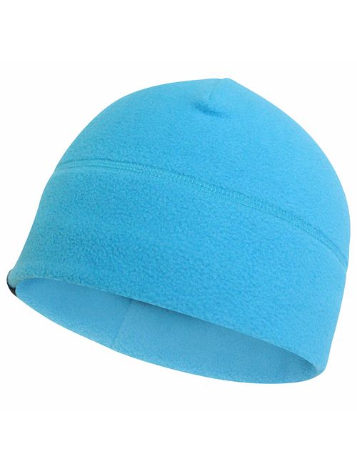 Temple Tape Tactical Fleece Watch Cap Beanie - Skull Cap Fleece Hat - Mens & Women