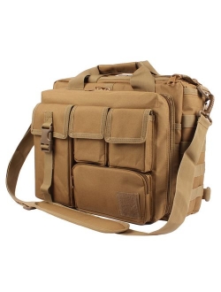 Tactical Briefcase, 15.6 Inch Men's Messenger Bag Military Briefcase for Men