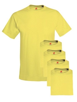 Cotton Solid Short Sleeve Crew Neck 5 Pack ComfortSoft T-Shirt - 5280