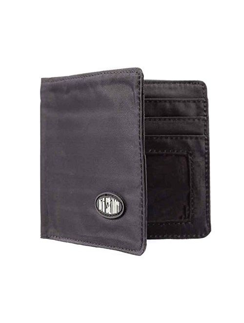 Big Skinny Men's World Bi-Fold Slim Wallet, Holds Up to 35 Cards